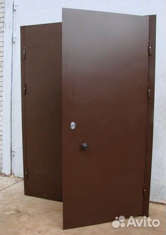 Дверь металлическая тамбурная (любой проём)