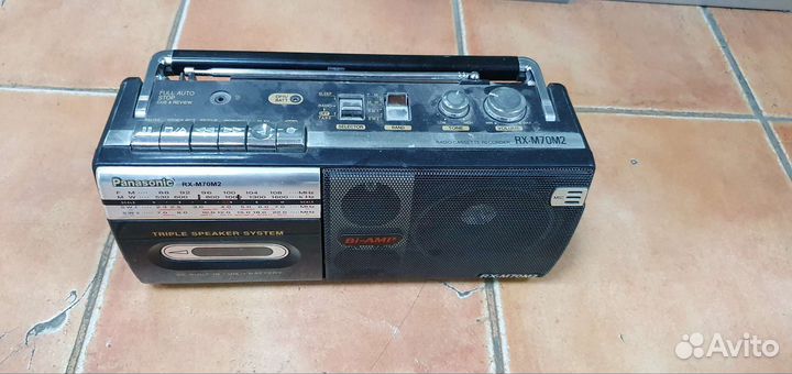 Кассетный магнитофон panasonic-RX-M70M2