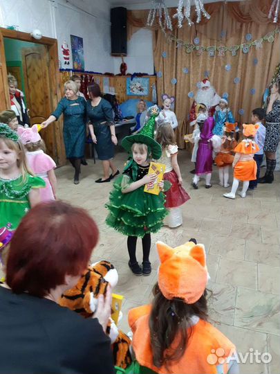 Карнавальный, новогодний костюм ёлочки прокат прод