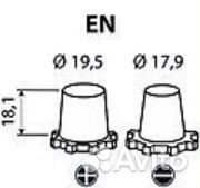 Аккумулятор бу Varta H3 100 90 95Ah, Гарантия 1год