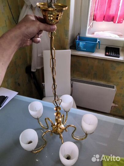 Люстра потолочная новая