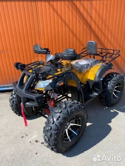 Квадроцикл Grizzly 300cc желтый кмф