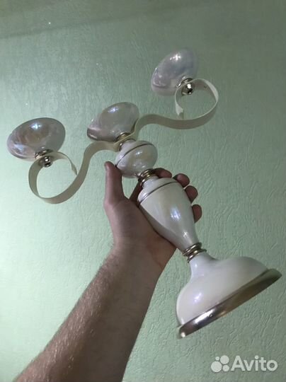 Подсвечник керамический