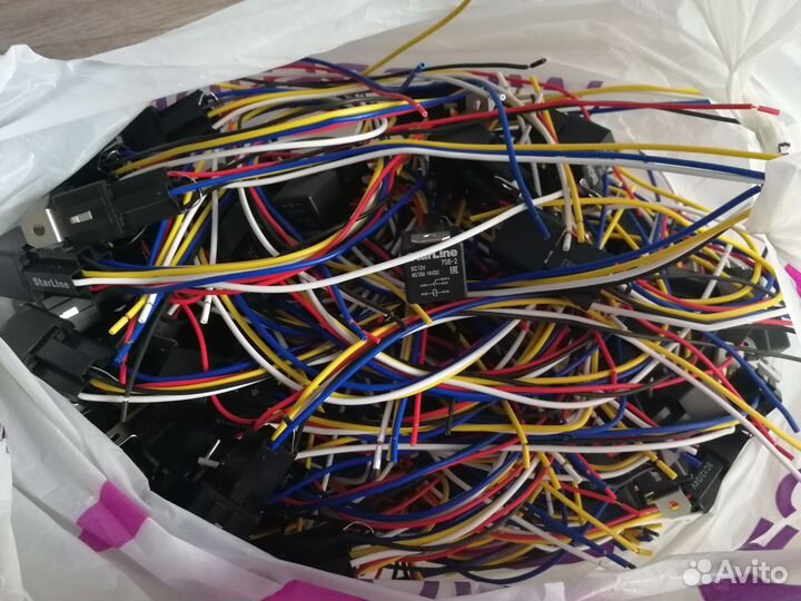 Модуль запуска, реле, сирены, изолента и т. д