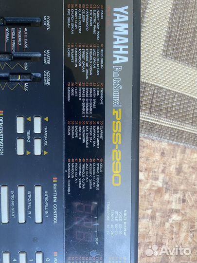 Синтезатор yamaha pss-290