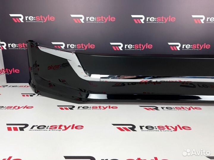 Губа передняя Toyota Land Cruiser 200 с 16 г