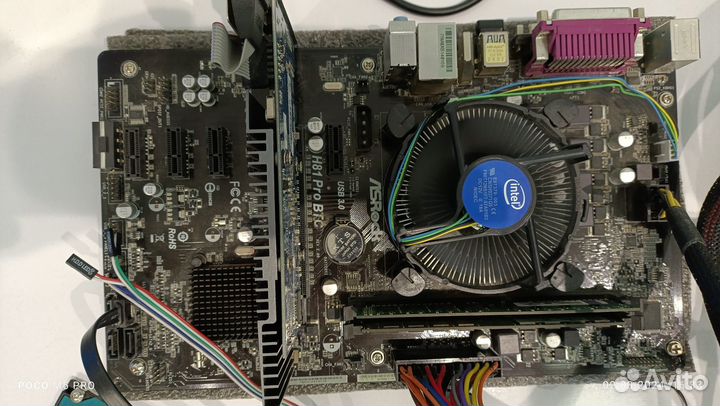 Материнская плата Asrock H81 PRO BTC R2.0