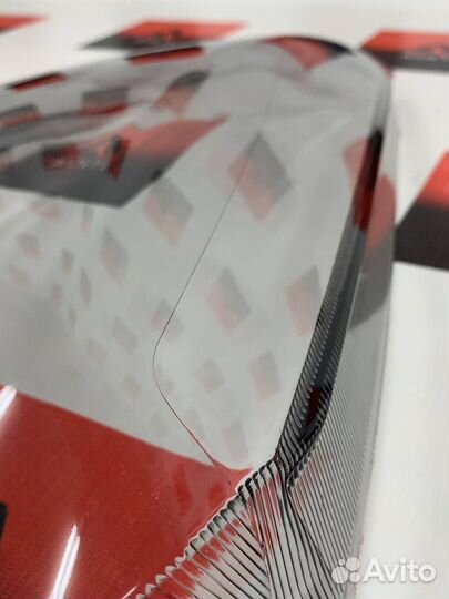 Стекло передних фар тонированные для Калина 2