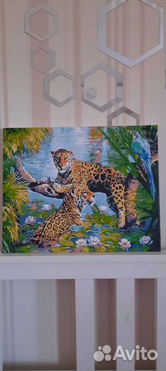 Картина акрил на холсте