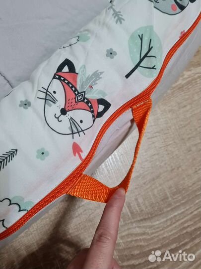 Кокон гнездышко Loombee с пледом