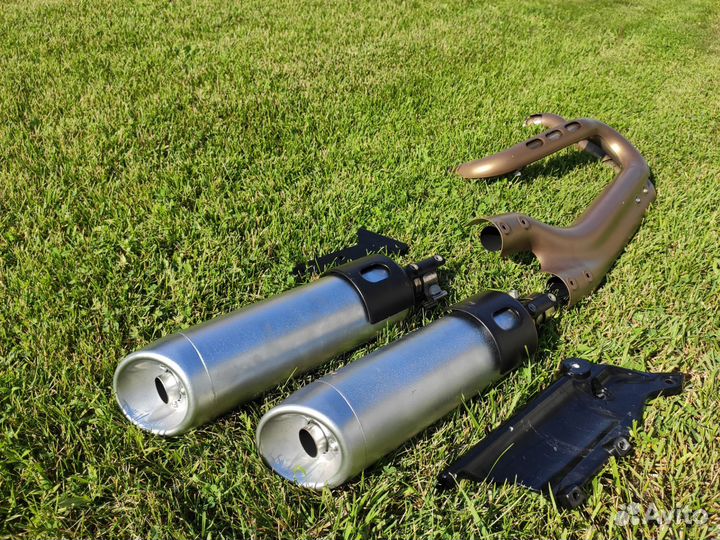 Выхлоп Harley-Davidson fat Bob