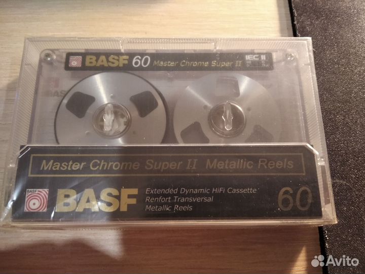 Аудиокассета Basf Master Chrome Super ll Metallic