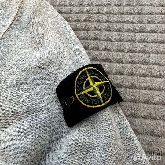 Двухсторонний свитшот Stone Island. Оригинал
