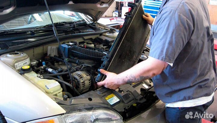 Ремонт охлаждения Kia Optima 2002-2005