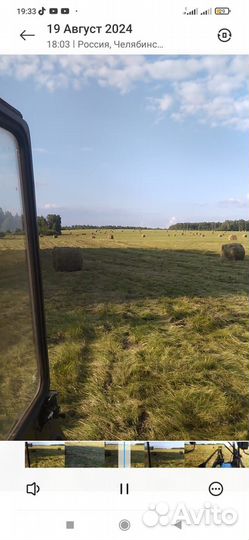 Продам сено в рулонах