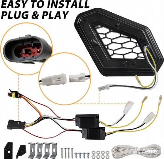 Дневные ходовые огни в бампер Can Am Maverick X3