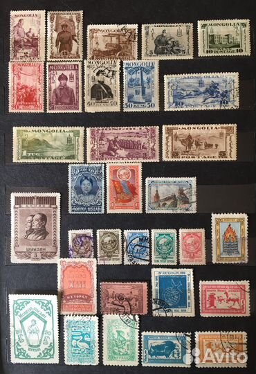 Марки Монголии (1924-1959, 1979-1983), часть №3