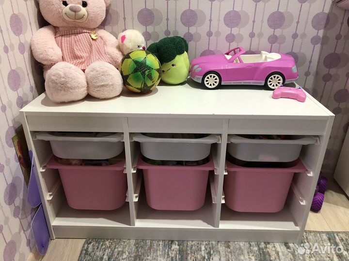 Стеллаж под игрушки IKEA