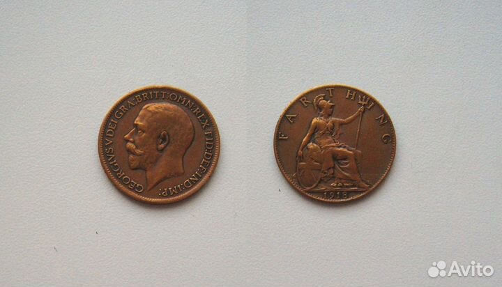Монеты Великобритании 1918-37г