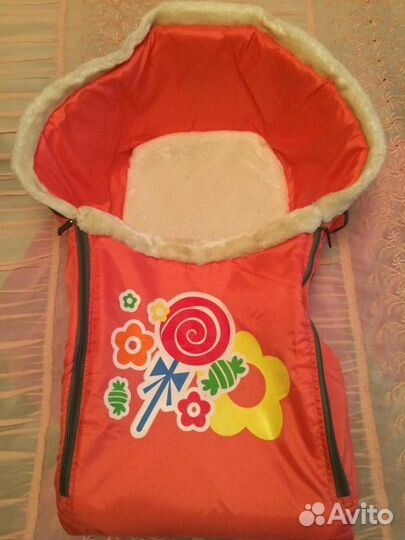 Детские санки коляска