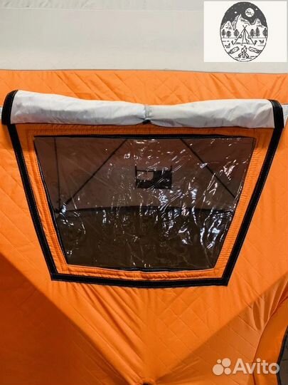 Зимняя палатка cube трехслойная