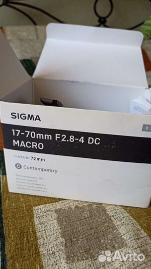 Объектив sigma для canon