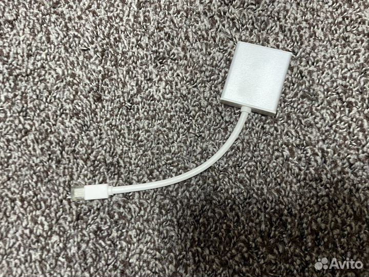 Переходник MacBook с Mini DIsplayPort на DVI
