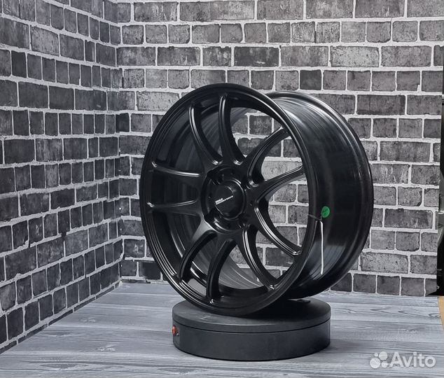 Диски R15 4x100 work emotion. Black