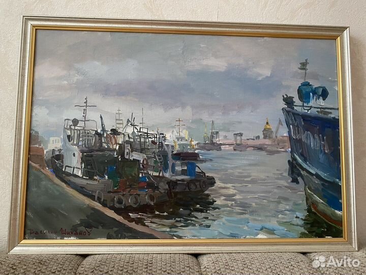 Картина Василия Шиханова 2006 г холст масло