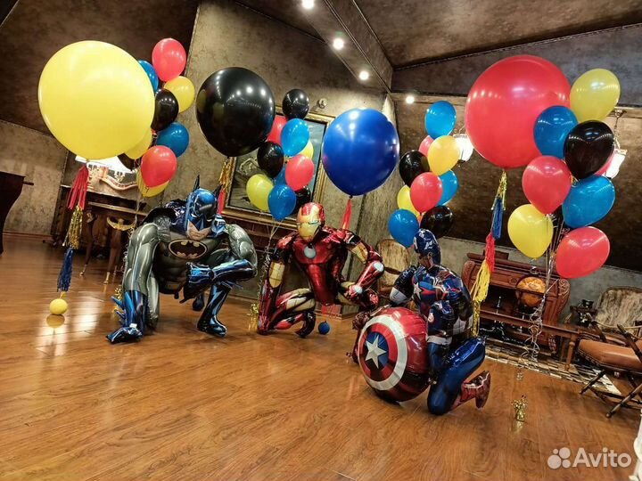 Доставка и оформление воздушными шарами