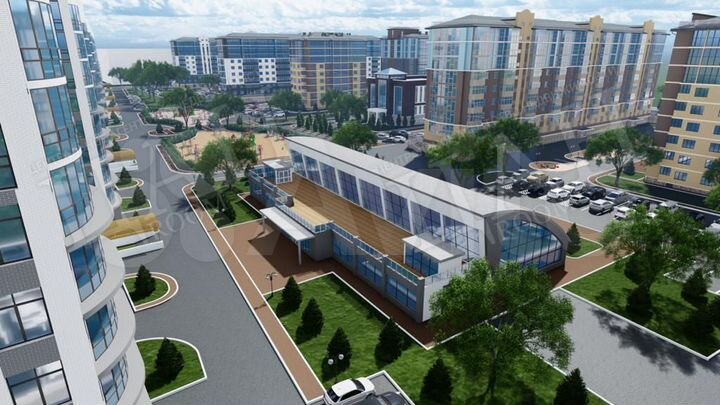 1-к. квартира, 51,8 м², 4/9 эт.