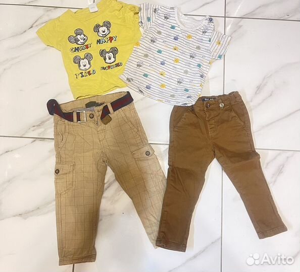 Детские вещи пакетом на мальчика