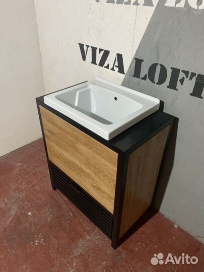 Тумба под раковину лофт
