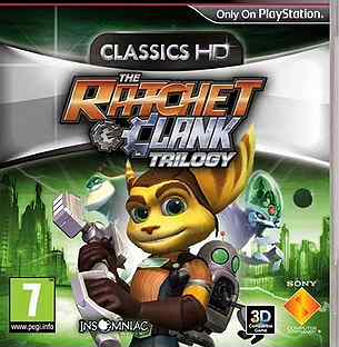 Ratchet & Clank Trilogy PS3, английская версия