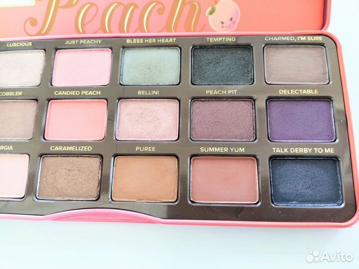 Палетка теней Too Faced Sweet Peach