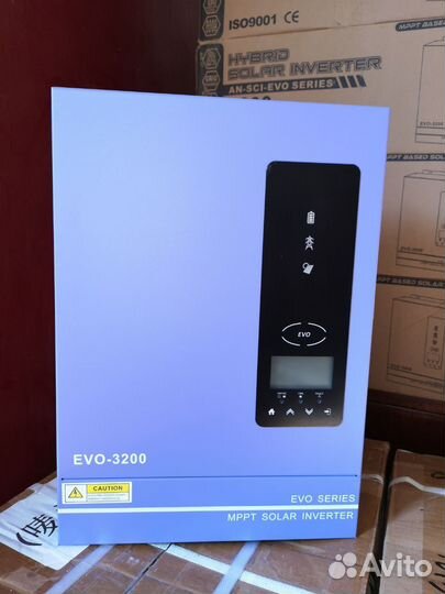 Солнечный инвертор 3кВт с подмесом