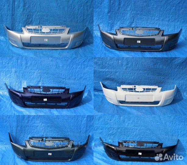 Бампер LADA Priora в цвет кузова