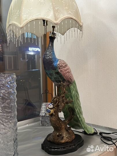 Торшер павлин