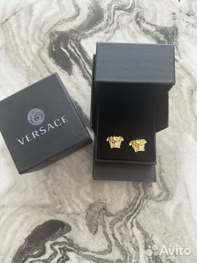 Новые серьги Versace оригинал