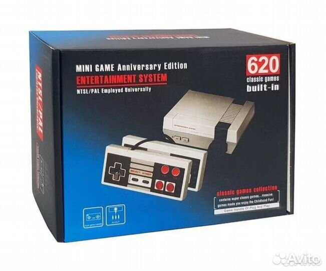 Игровая приставка dendy (620 игр)