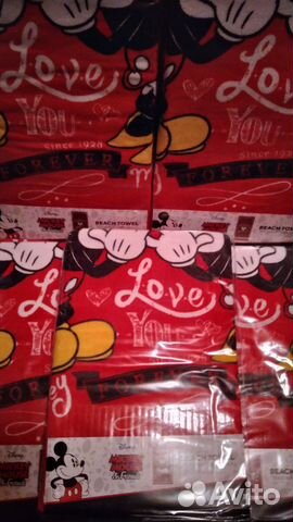 Полотенце Disney Love Микки Маус 140х70