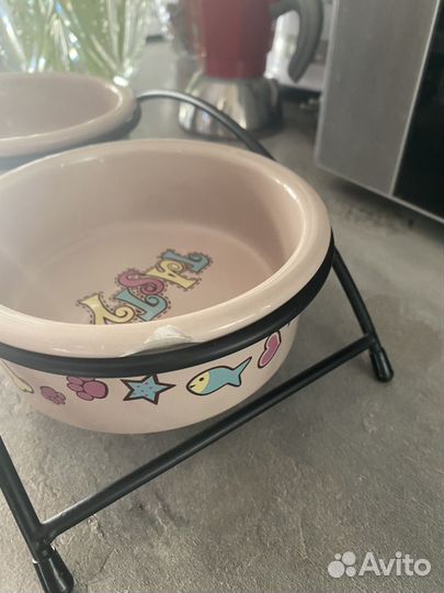 Миски для кошек керамические