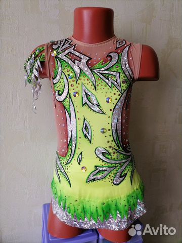 Купальник для художественной гимнастики новый