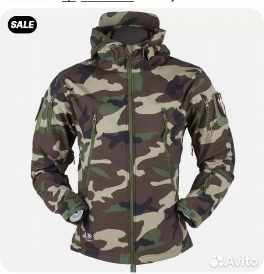 Тактический костюм softshell на флисе