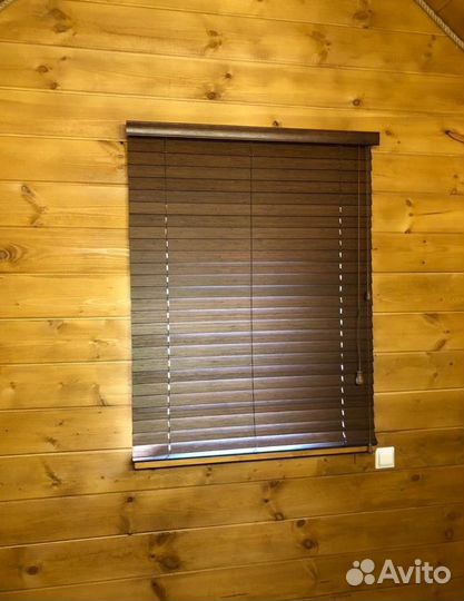 Жалюзи деревянные шторы