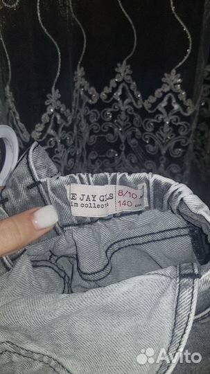 Джинсовый комбинезон