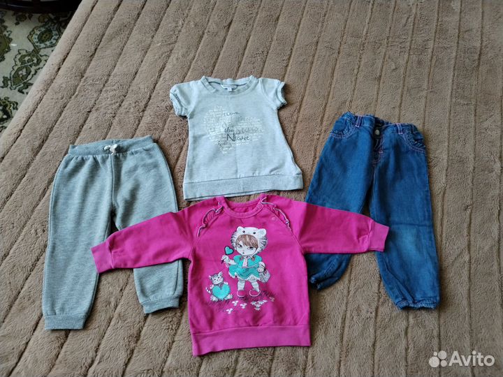 Комплект одежды для девочки 80-86