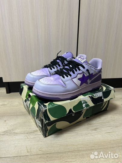 Кроссовки bape sta purple оригинальное качество