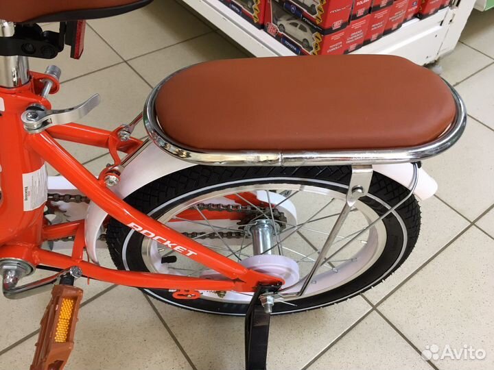 Велосипед детский 2-х колесный 16д rocket