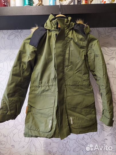 Куртка Reima зеленая (хаки) р. 140 (зима)